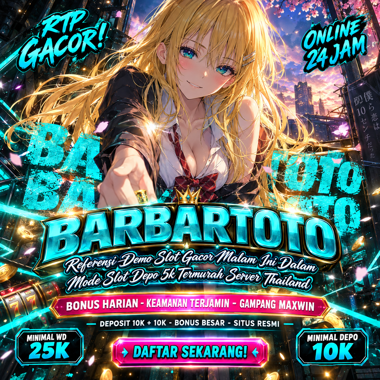 BARBARTOTO: Referensi Demo Slot Gacor Malam Ini Dalam Mode Slot Depo 5k Termurah Server Thailand by Hey siriusly
